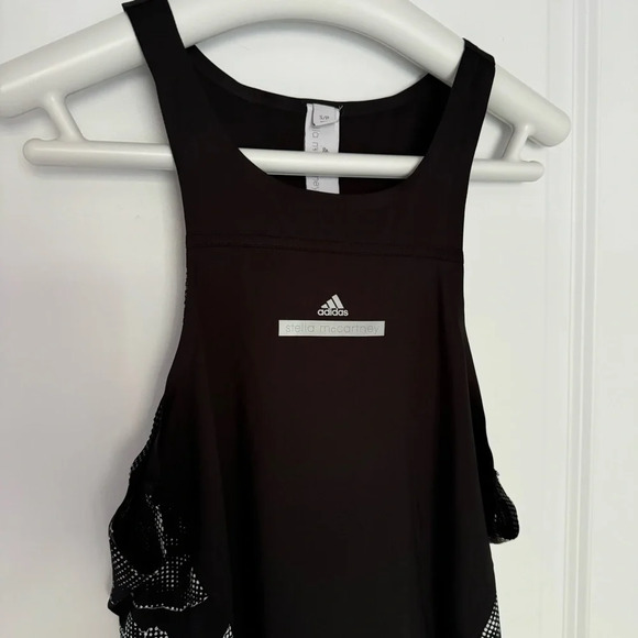 adidas by Stella McCartney Run Adizero Tank in Black size S - Picture 5 of 12
